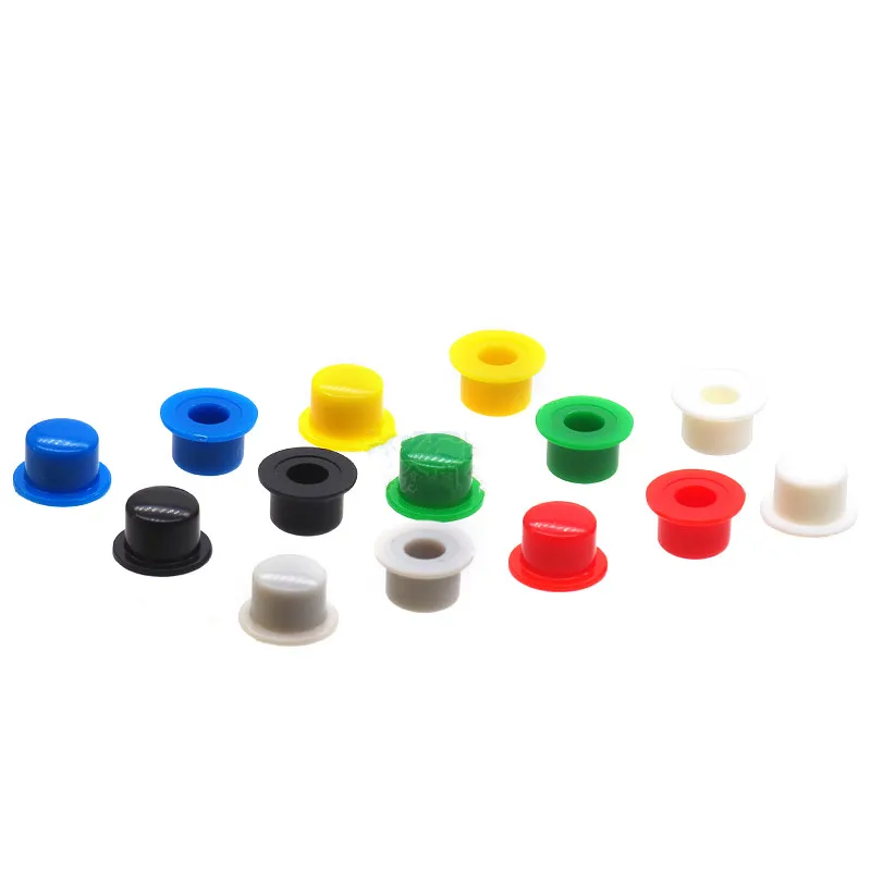 70pcs/lot Mixed Color A101 Key Cap 4.5*7.4mm with 6*6 Round Hole Button 6X6 Touch Switch Inner Diameter of Cap 3.1/3.4mm