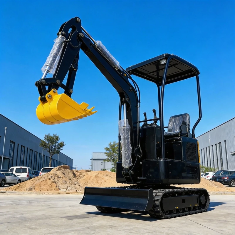 

Customized 1.0Ton Mini Excavators Diesel Hydraulic Digger Europe Mini Pelle Hydraulique Construction