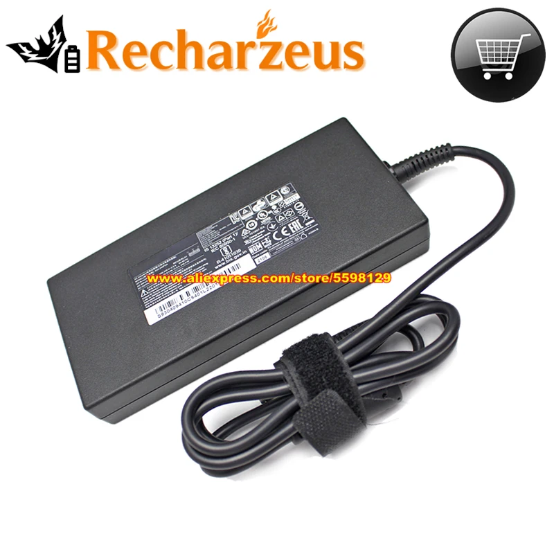 Imagem -04 - Original 240w Fino Portátil Carregador para Msi Gaming Notebook 20v 12a Chicônia Fonte de Alimentação A20240p2a A240a007p A240a010p ac Adaptador