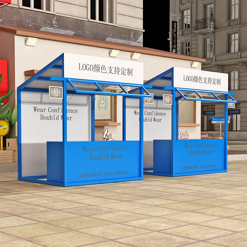 

Customized Market Shed Stall Activity Stall Outdoor Display Stand Exhibition Booth Rack Night Shopping