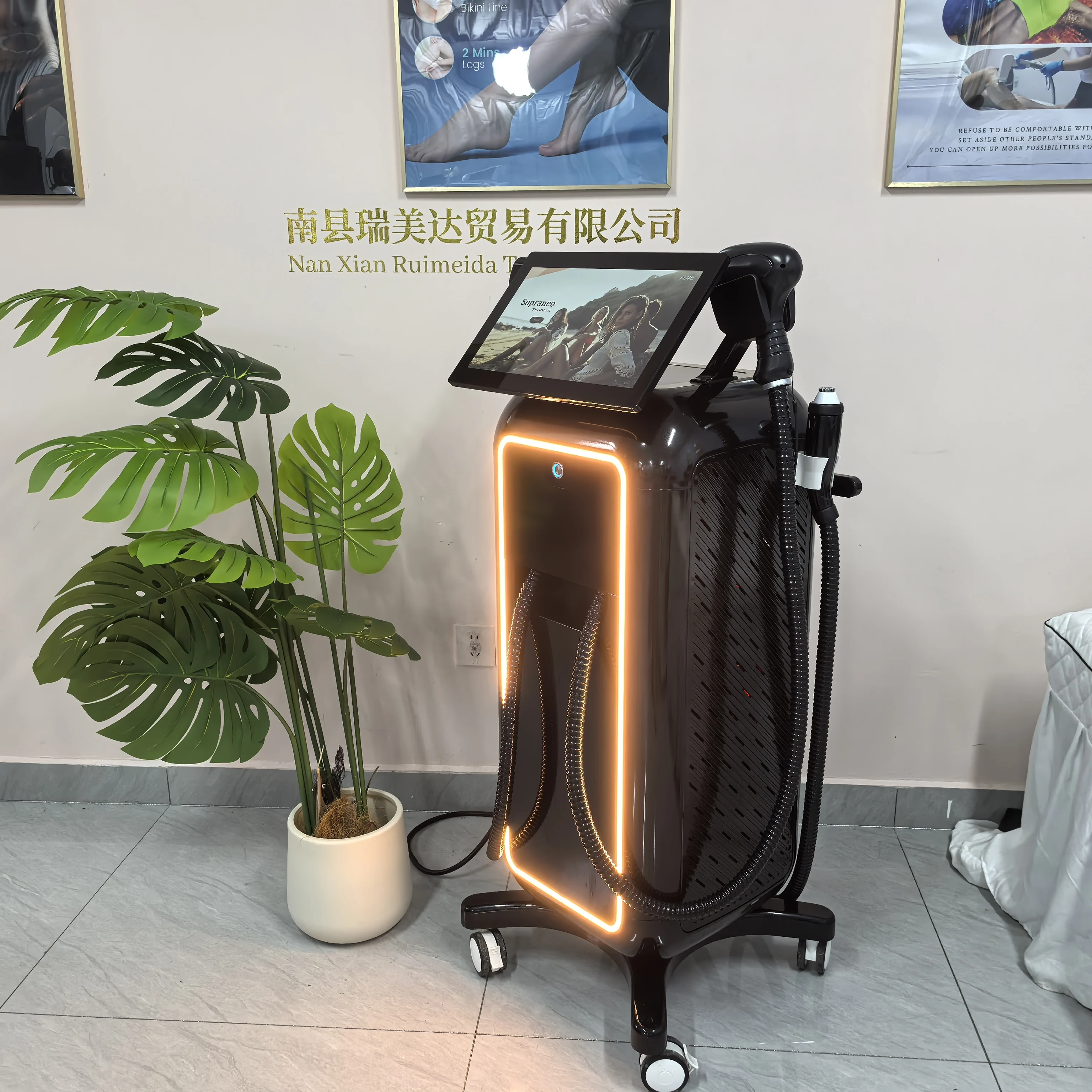5000W New 4 In 1 Diode  Pico 808 Carbon Peeling RF Ipl Nd Yag Picosecond Laser Opt Hair Removal Tattoo Removal Machine