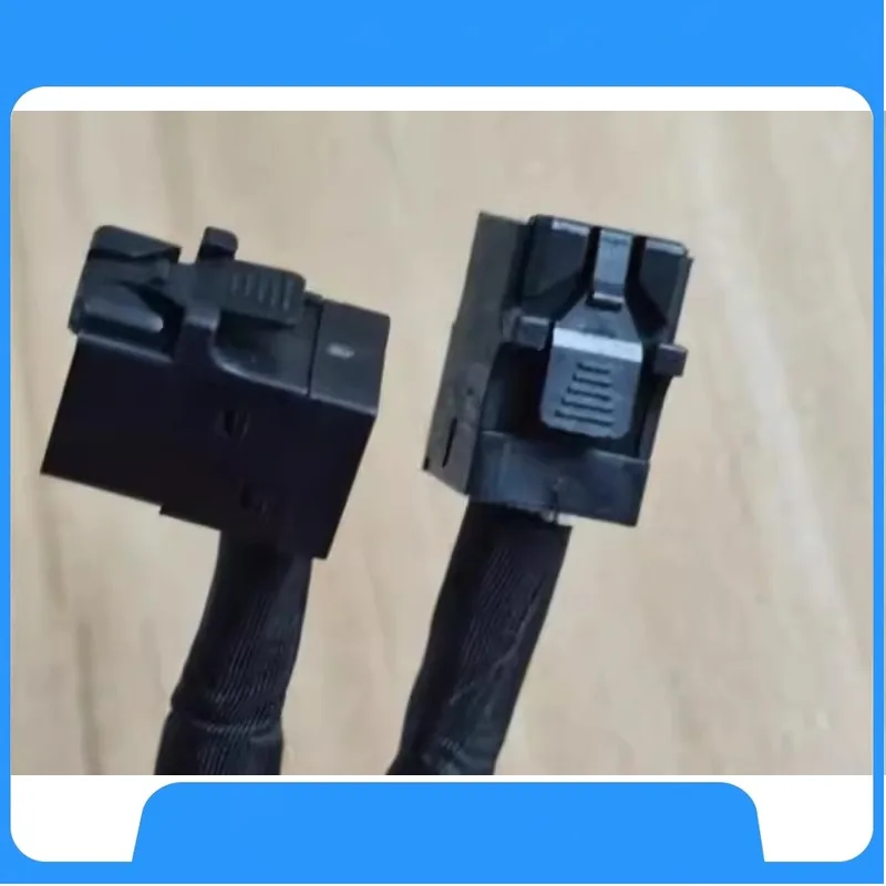 Original 12GB Mini SAS HD SFF-8643 Array Card Data Cable Straight Head To Bend