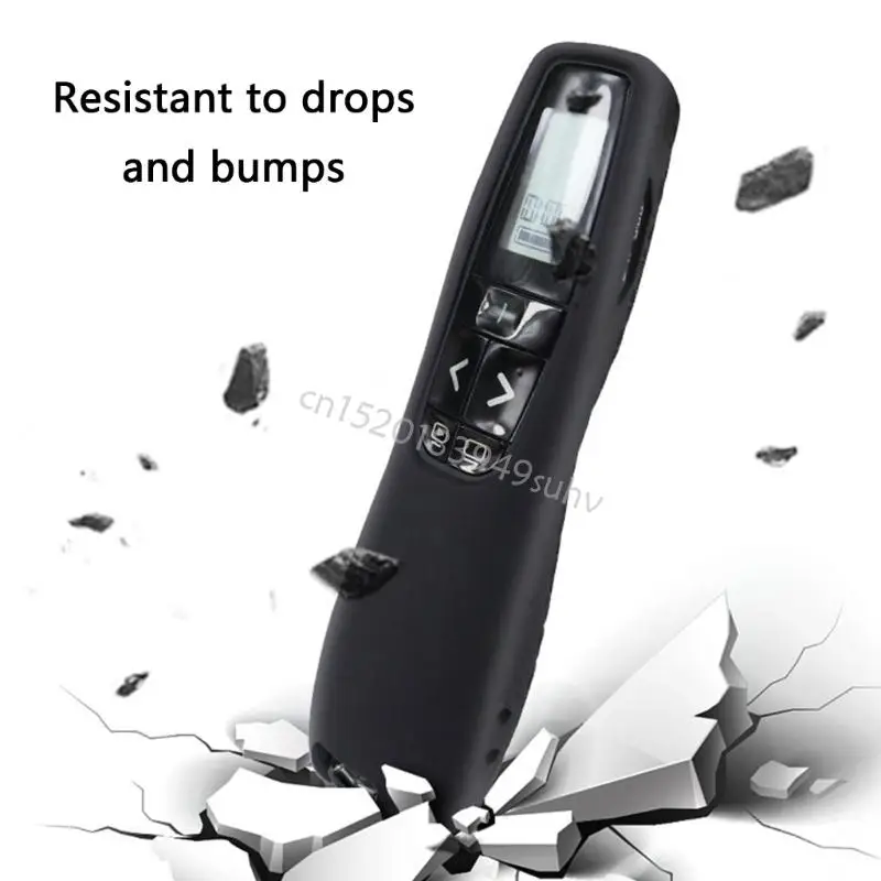 Schockabsorbing Nonslip Cover für Moderator R800 Clickers Präsentation Fernbedienungen Q81E