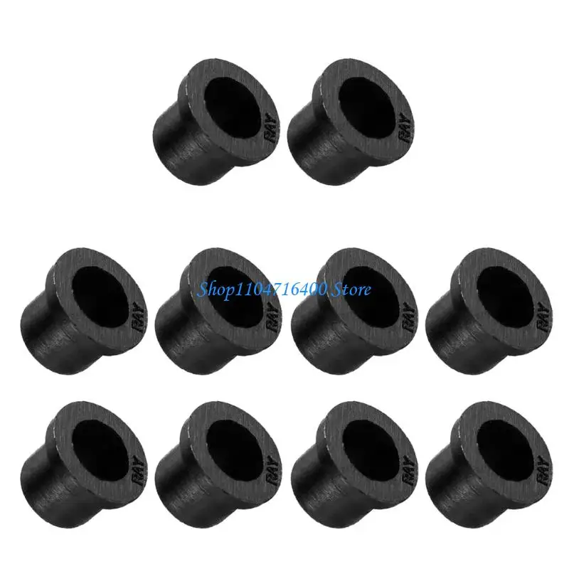 

y1gd 10pcs Replacement Bonnet Badge Grommet 51141807495 for E32 E34 E36 E38 E39 E46 E53 E60 E65 Roundel Grommets