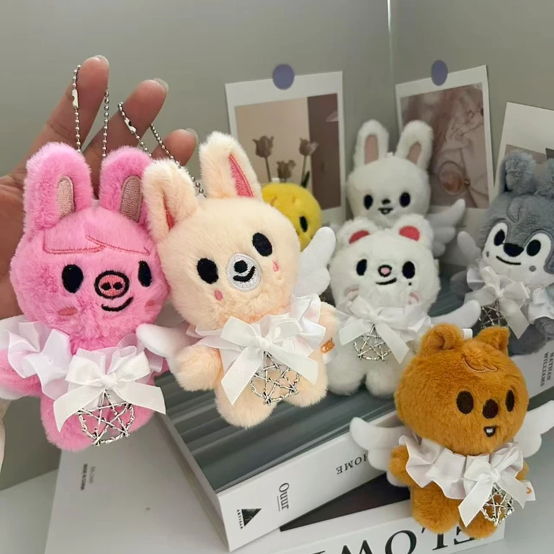 新しい Skzoo ぬいぐるみキーホルダー漫画ステイキッズぬいぐるみ動物おもちゃ人形ペンダントバックパック吊り下げ装飾子供のギフト
