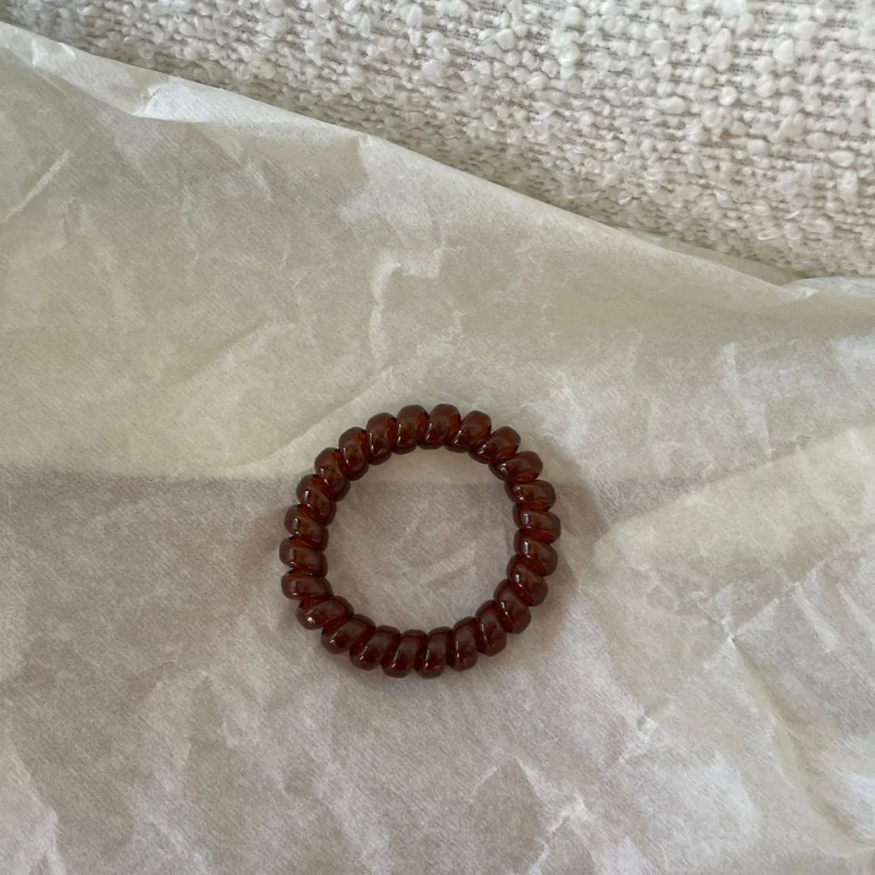 Bobine de téléphone coréenne INS Jelly Color, queue de cheval 600, ULà cheveux, anneau de cheveux, accessoires pour cheveux, couvre-chef 600