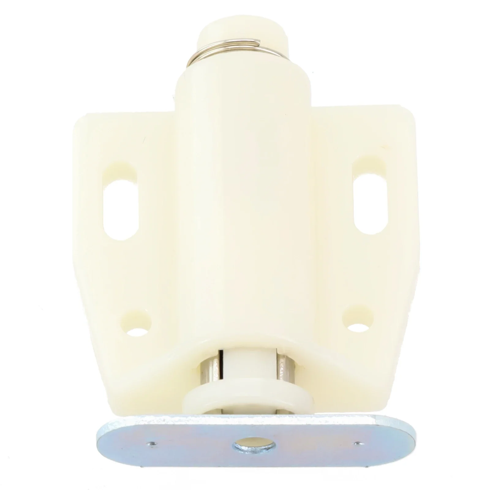 Cabinet Door Pusher Cabinet Door Bouncer Kitchens ABS Plastic Beige Black Reduce The Noise Round Useful Practical