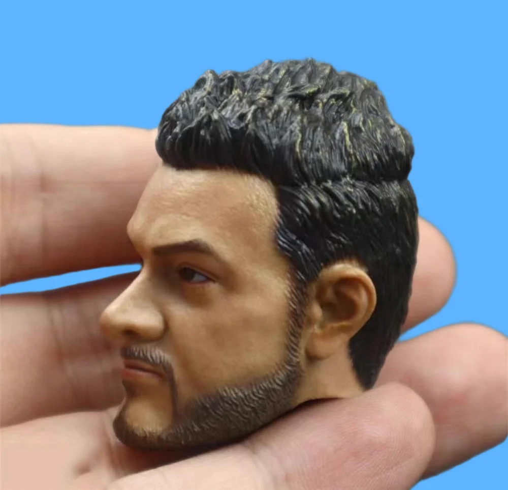 Na sprzedaż: Rzeźba głowy Aamira, aktora indyjskiego, w skali 1/6, wykonana z PVC, model zabawki do samodzielnego montażu dla figurek akcji 12-calowych PH COO.