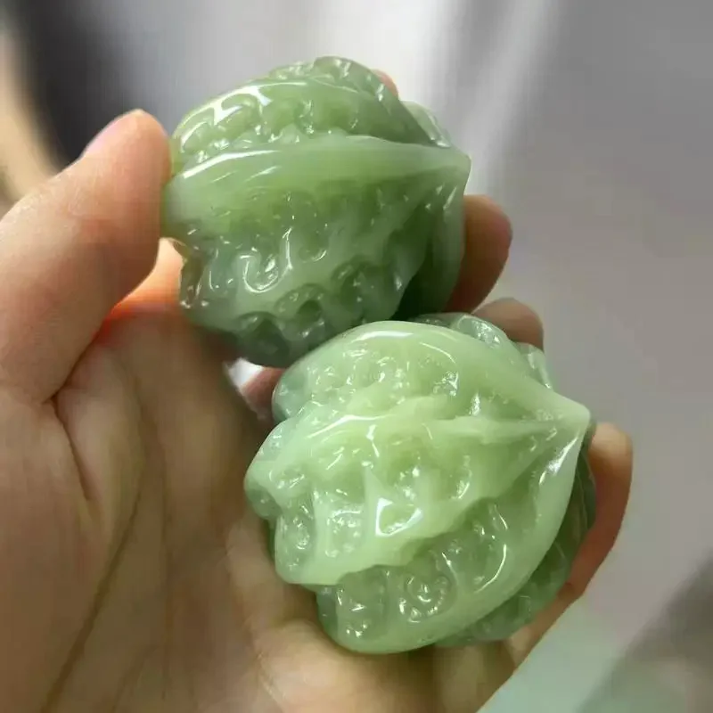 Hand Training Massage, Stone 40mm Hand Massage Balls, Small Ornaments Relax Hands Handheld Stone Collection
