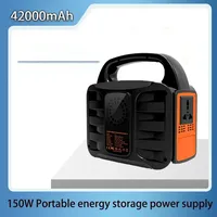 150W 220V 42000mAh Generator Battery Charger Portable Emergency Pwer Station Outdoor Camping Power Bank Power Supply Inverter