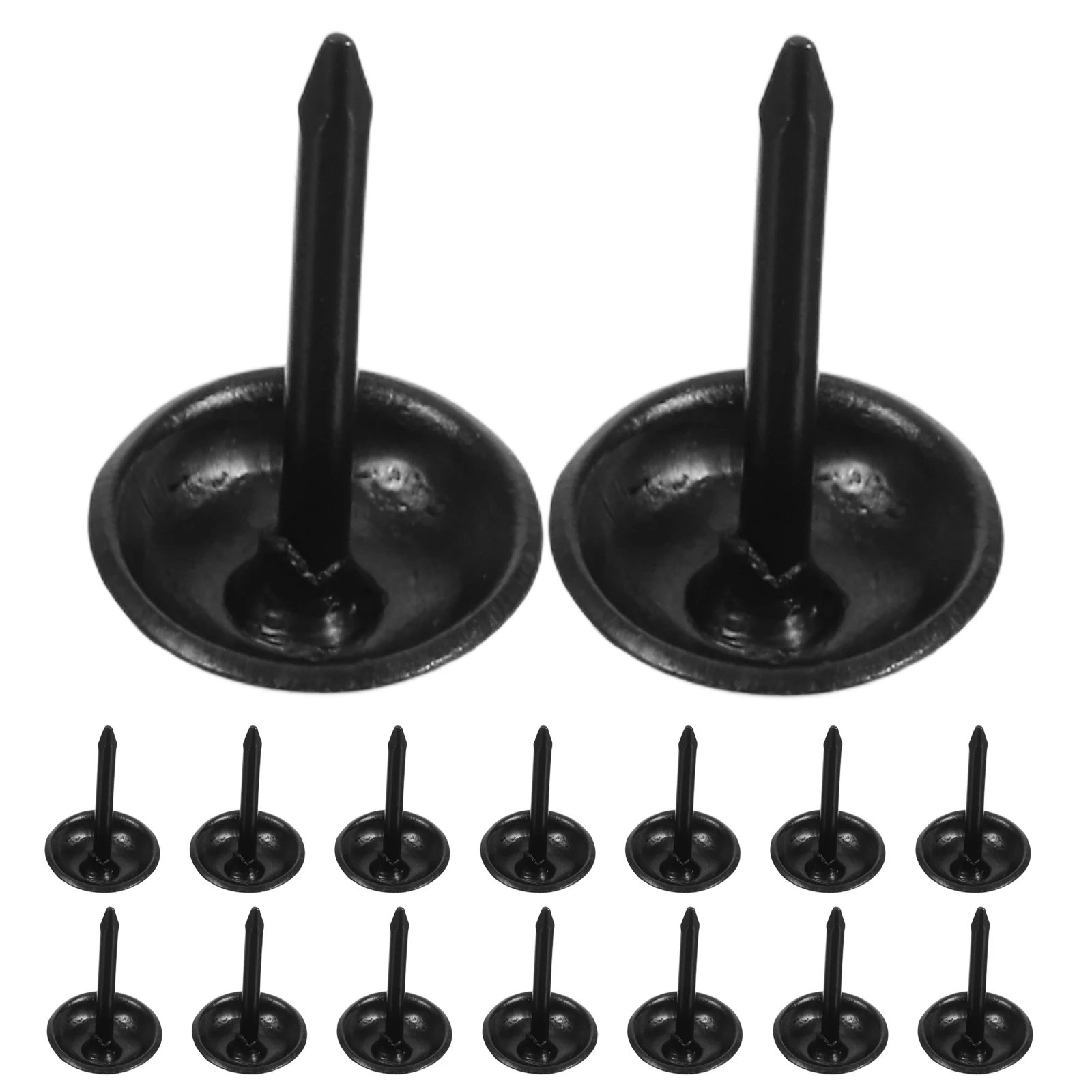 

500pcs Upholstery Black 13Mmx7Mm Decorative niture Vintage Iron Metal Thumbtacks Sofa Chair Diy Wood Projects Push