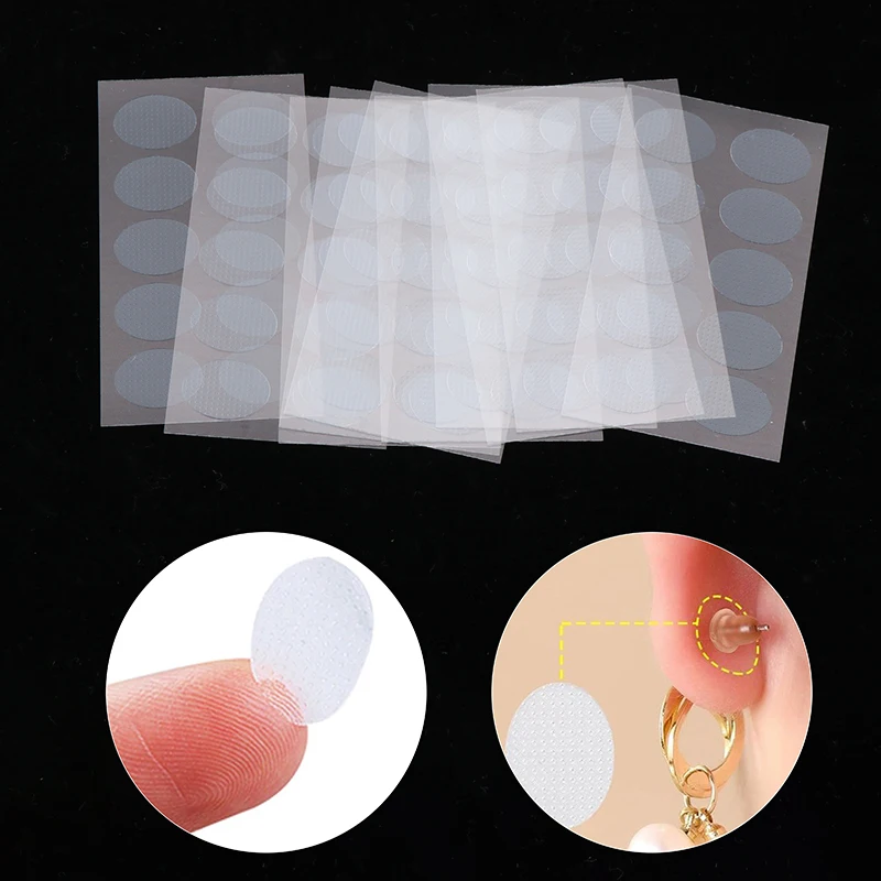 

500PCS Invisible Ear Lift Patch for Ear Lobe Support Ear Care for Stretched Torn Lobes & Relieve Strain From Heavy Earring