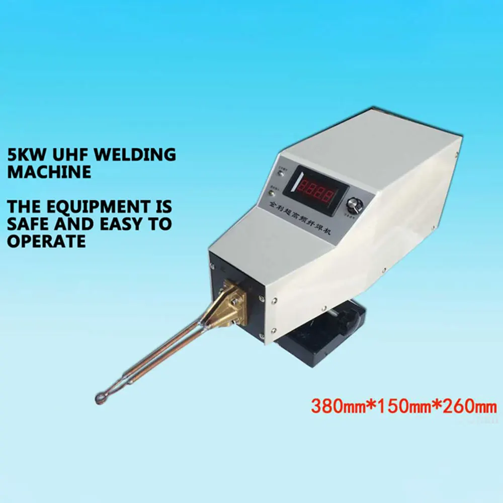 5KW UHF Welding Machine, High Frequency Spot Welding Machine For Heating Glasses Frames, Copper, Stainless Steel, Alloy Knives