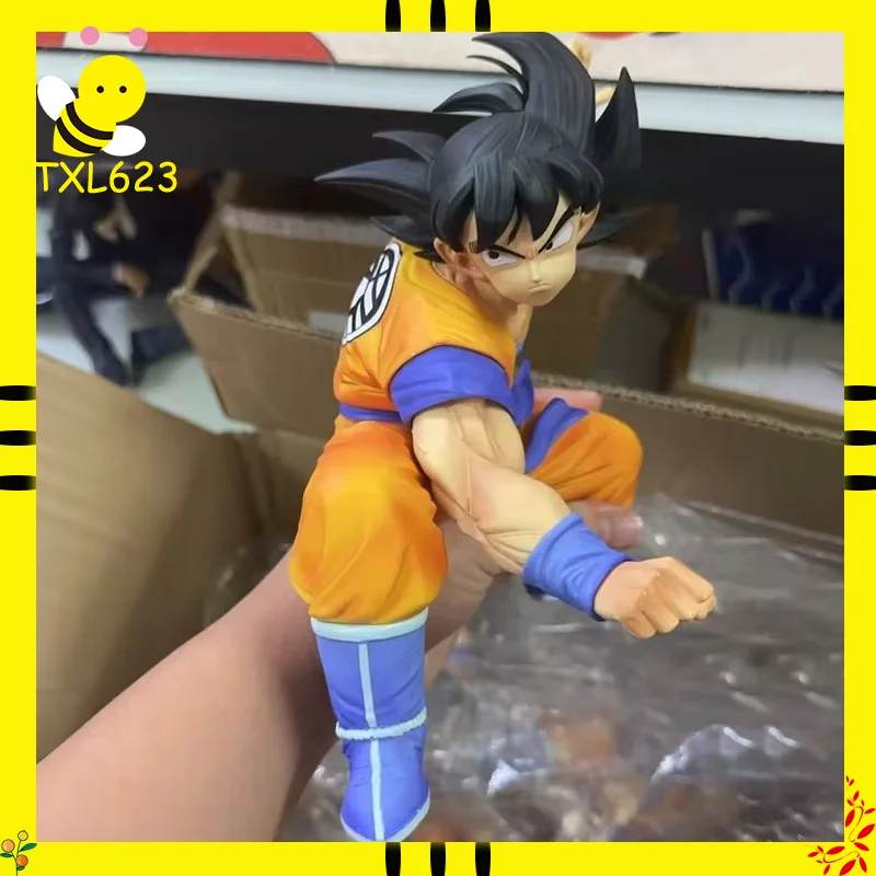 

Dragon Ball Son Goku, экшн-фигурка, масштаб 1/8, ПВХ, Коллекционная игрушка, кукла для детей, украшение стола, подарок, аниме-робот