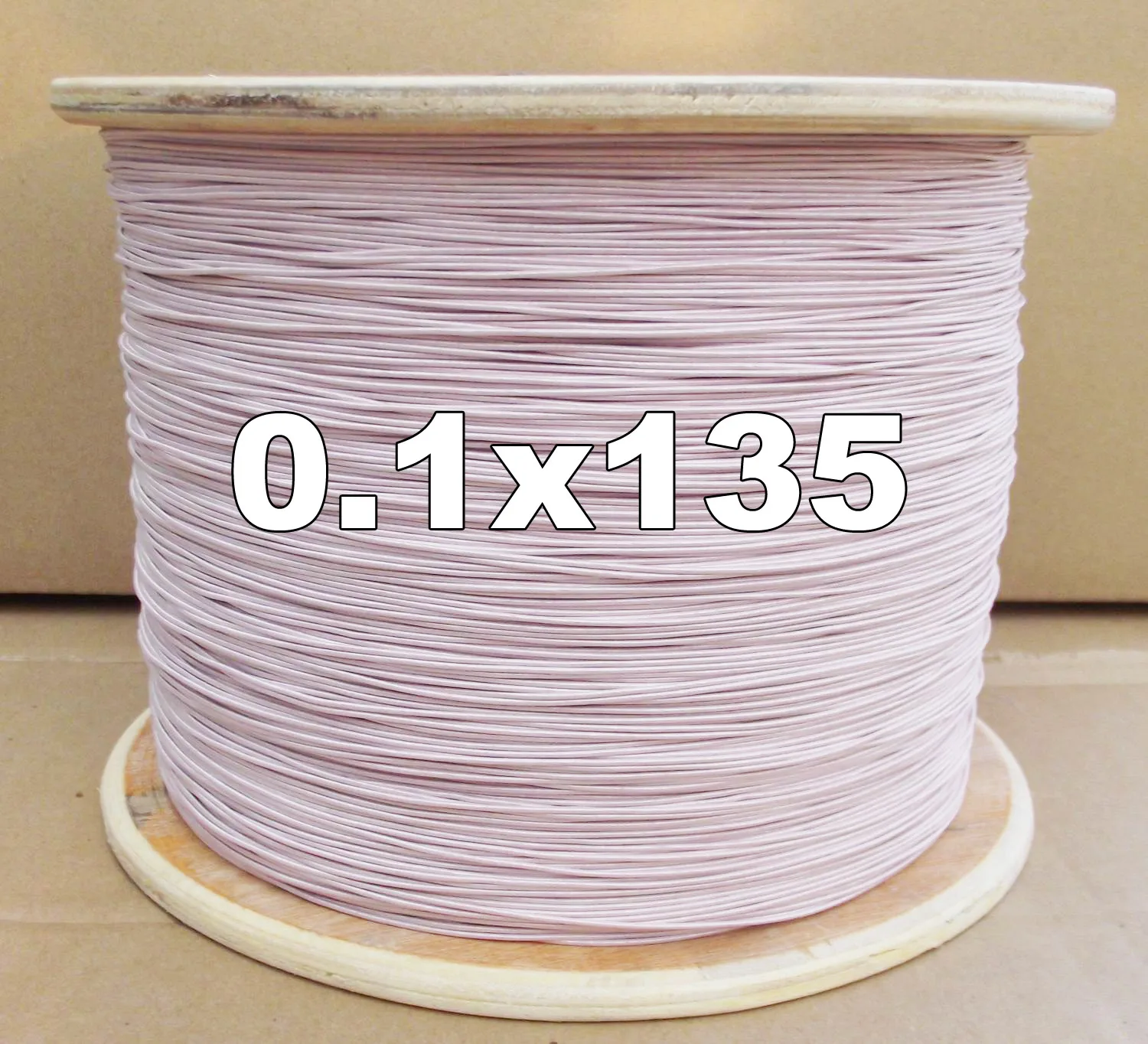 

0.1x135 strands Mine antenna Litz wire, Copper wire Multi-strand polyester silk envelope braided