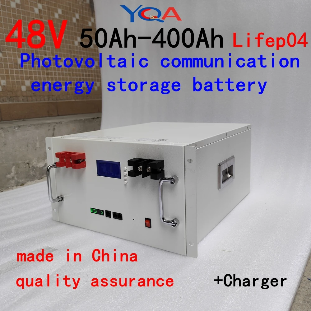 

Аккумулятор LiFePO4 для резервного питания PV 48 В, 51,2 В, 100 Ач-400 Ач, 6000+, срок службы цикла с RS485, CAN-шиной, макс. 32 параллельных