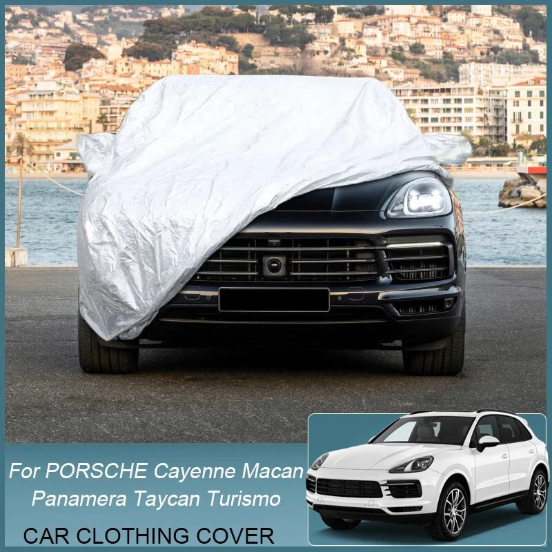 

Car Cover For Porsche Taycan,Macan,Panamera,Cayenne protective cover,Anti aging,Auto Dustproof Anti-Rain Snow Waterproof