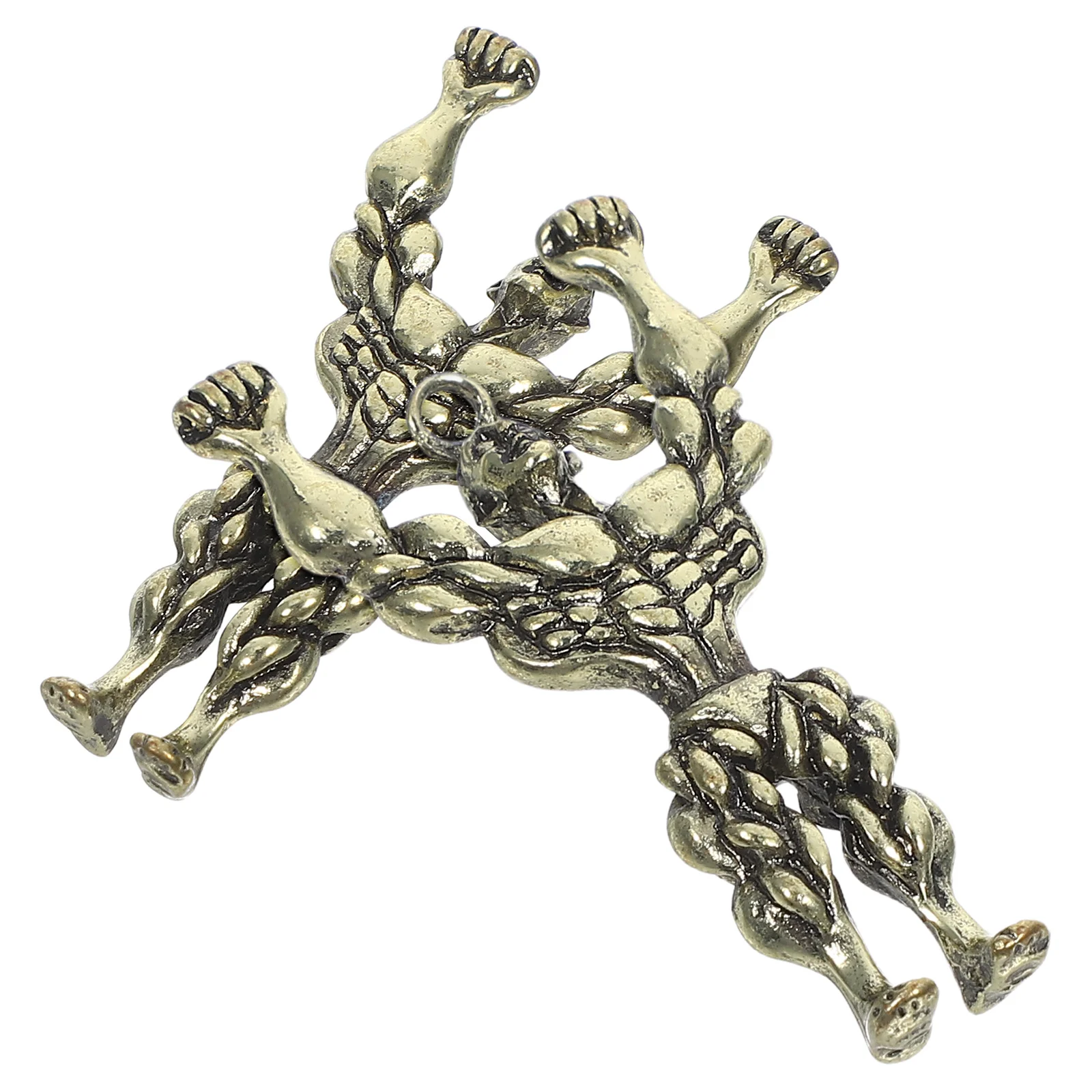 

2pcs Fitness Expert Pendant Charms Zinc Alloy Handicraft Jewelry Making Supplies Bodybuilding Man Accessories Bracelets Earring