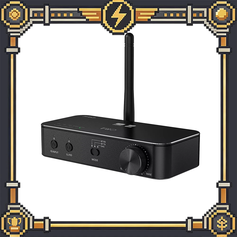 

FiiO BTA30PRO HiFi bluetooth decoding transceiver Bidirectional LDAC Bluetooth audio receiving transmitter DAC ES9038Q2M