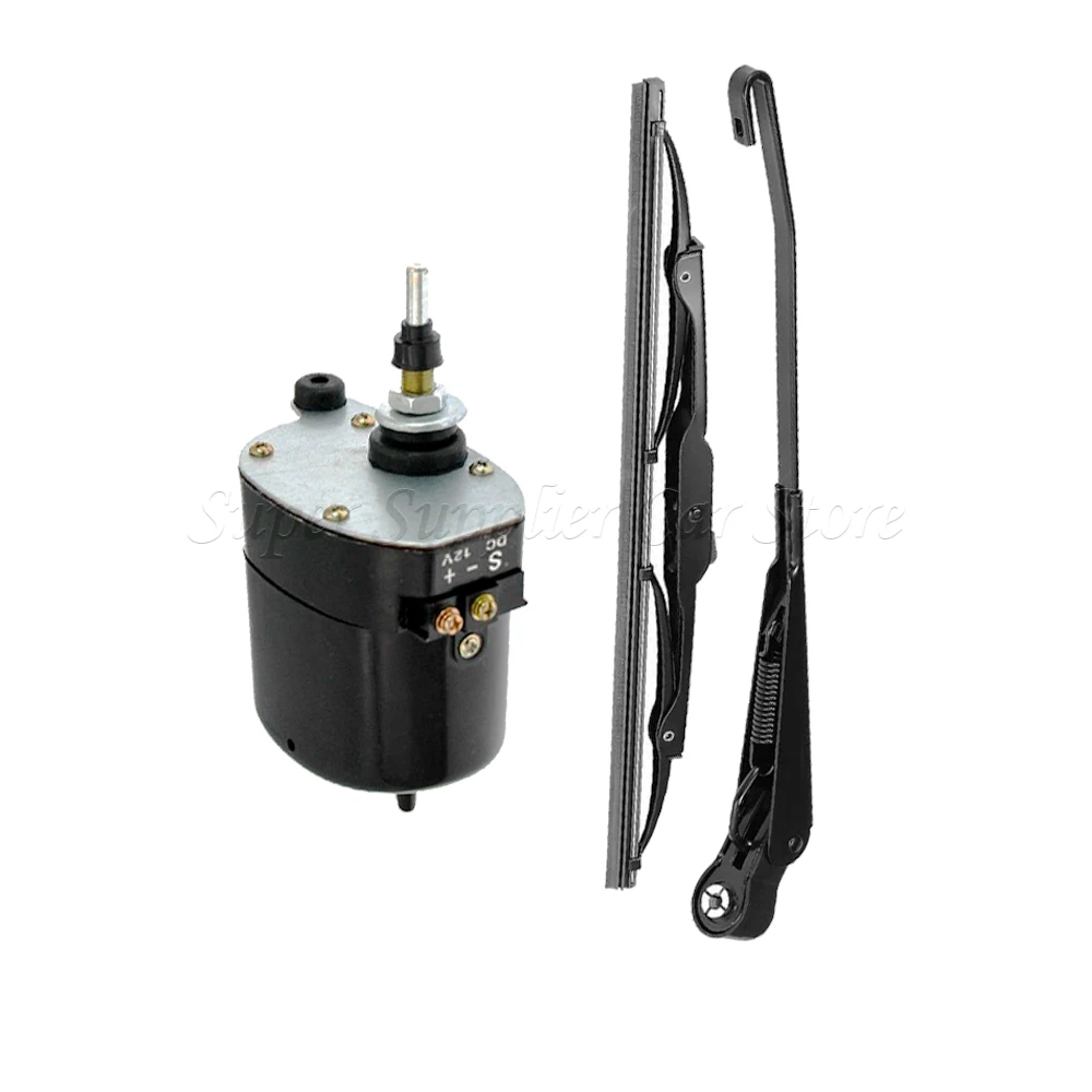 ذراع ومساحة الزجاج الأمامي العالمي 12 فولت 01287358 7731000001 0390506510 لجرار ويليس جيب لقافلة قارب الصيد