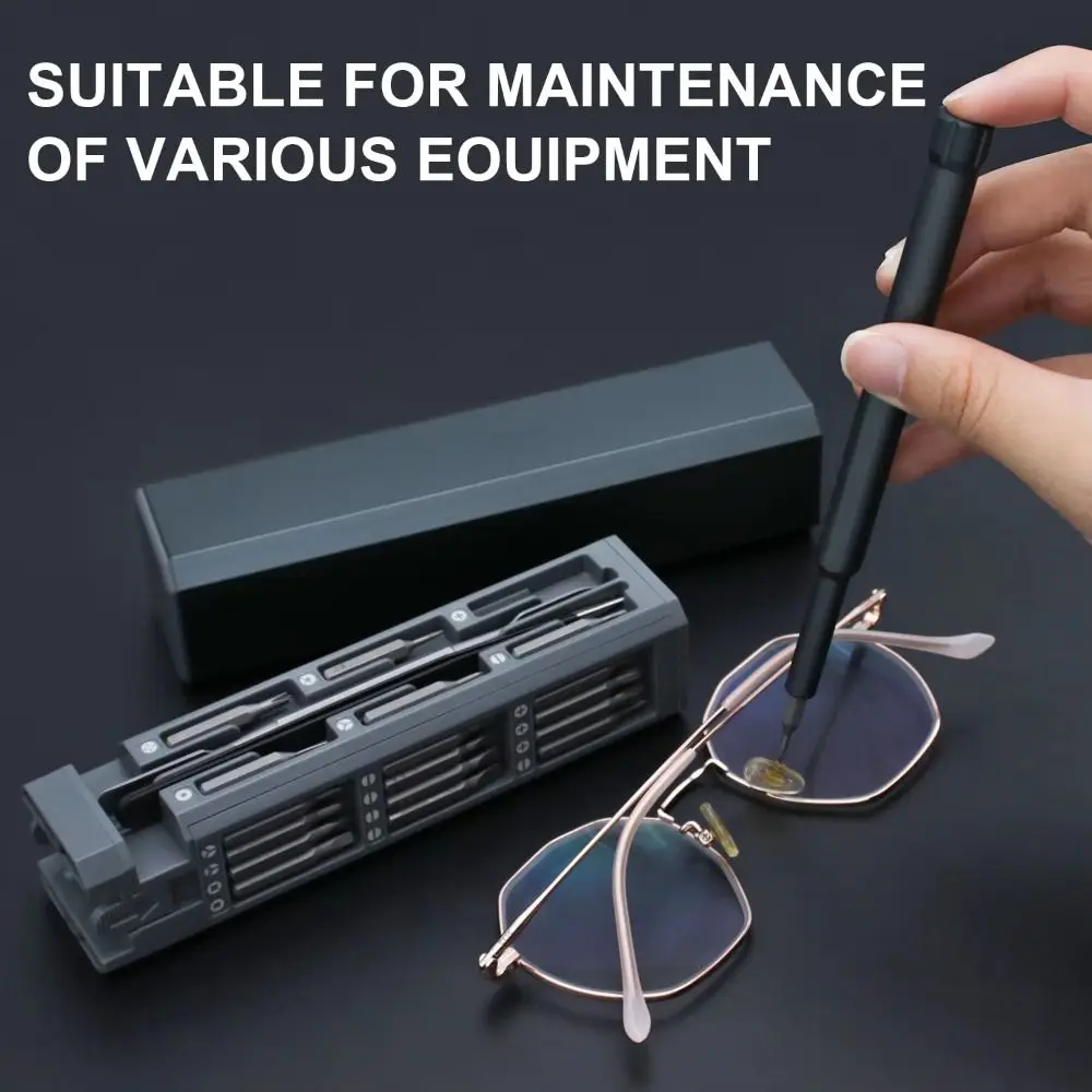 

Precision 44 in 1 Screwdriver Maintenance S2 Phillips Slotted Mini Screw Driver Hand Tools Professional Repair Tool Kit