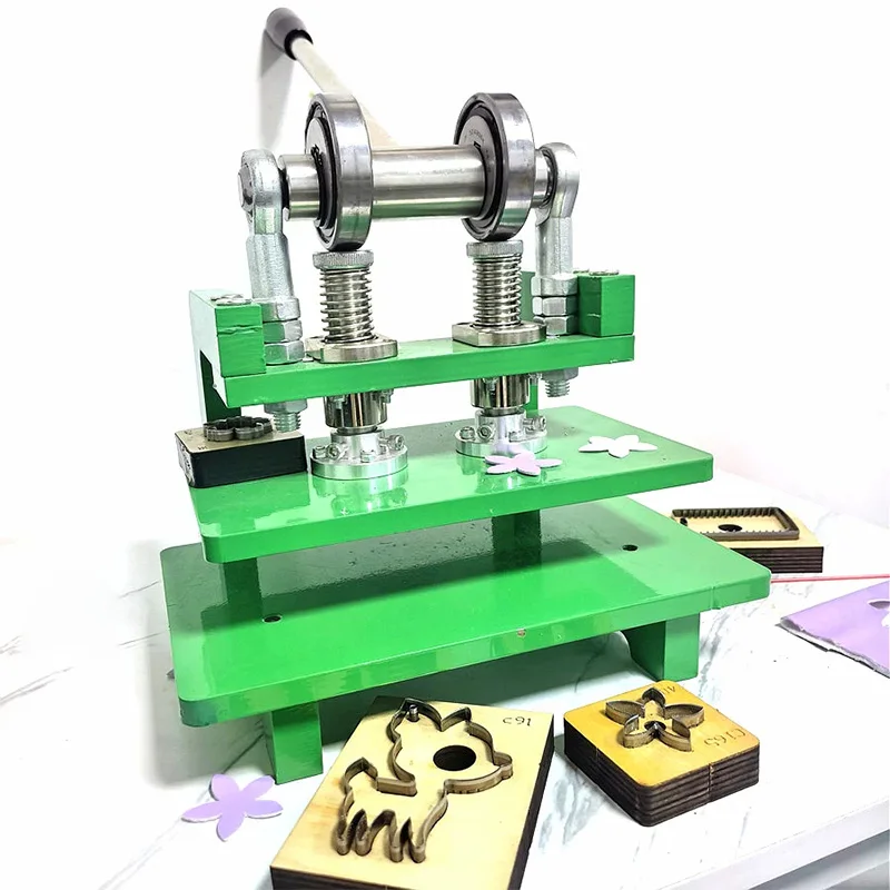 Manual Die-Cutting Machine, Portable Leather and Fabric Sample Cutting and Punching Machine, Die-Cutting Press E06