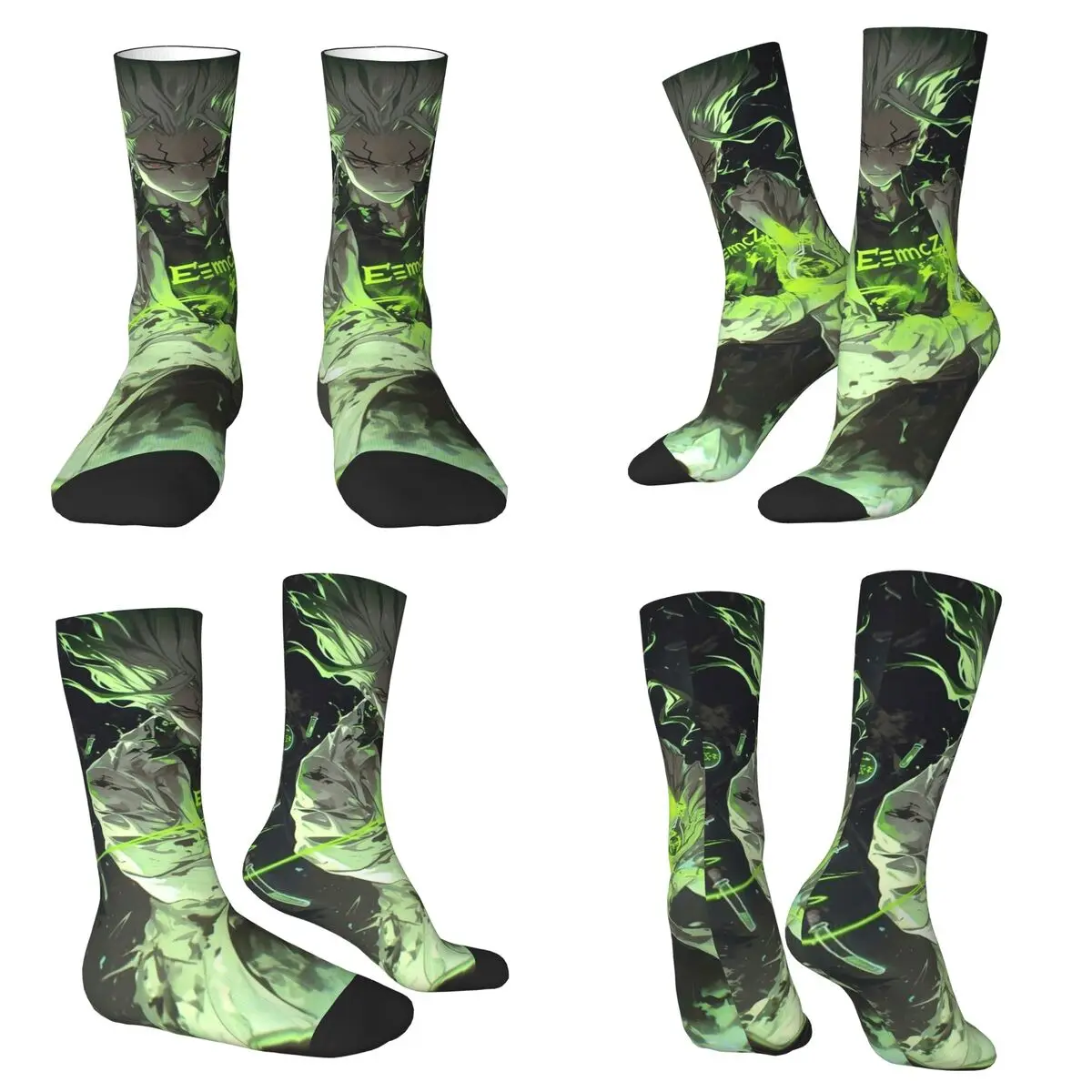 

Ishigami Senku Dr Stone Apan носки в стиле аниме чулки в стиле Харадзюку всесезонные длинные носки аксессуары для подарка на день рождения унисекс