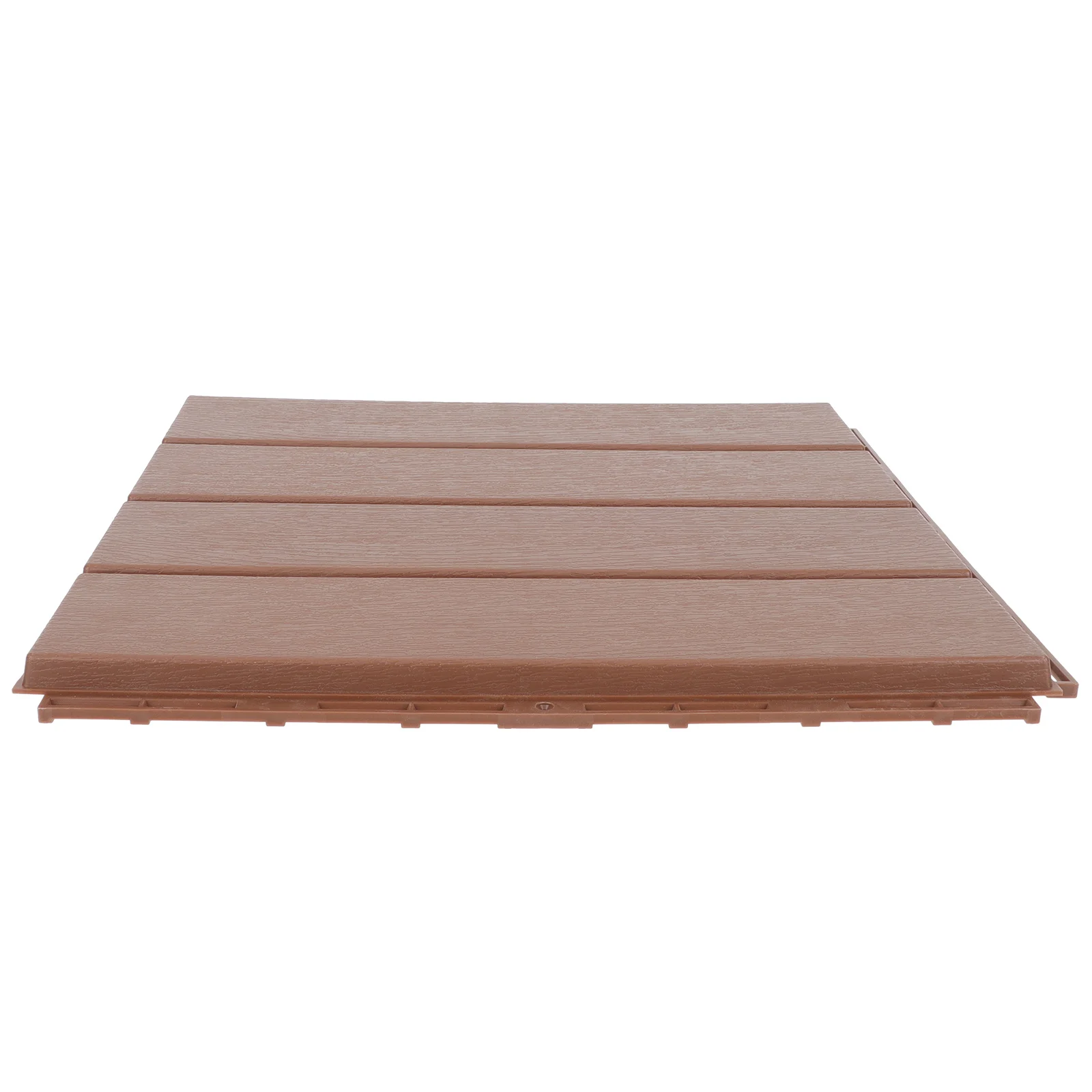

1pcs Wood-Plastic Floor Lightweight Durable Balcony Outdoor Garden Splicing Floor Easy Install Waterproof Long Use