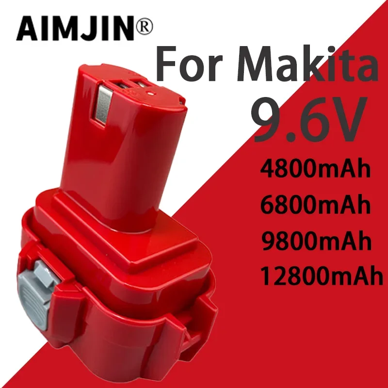 

9.6V 4.8Ah 6.8Ah 9.8Ah 12.8Ah,Makita PA09 9100 9120 9122 9133 9134 9135 6221D 6222D 192595-8 192596-6 Screwdriver Battery