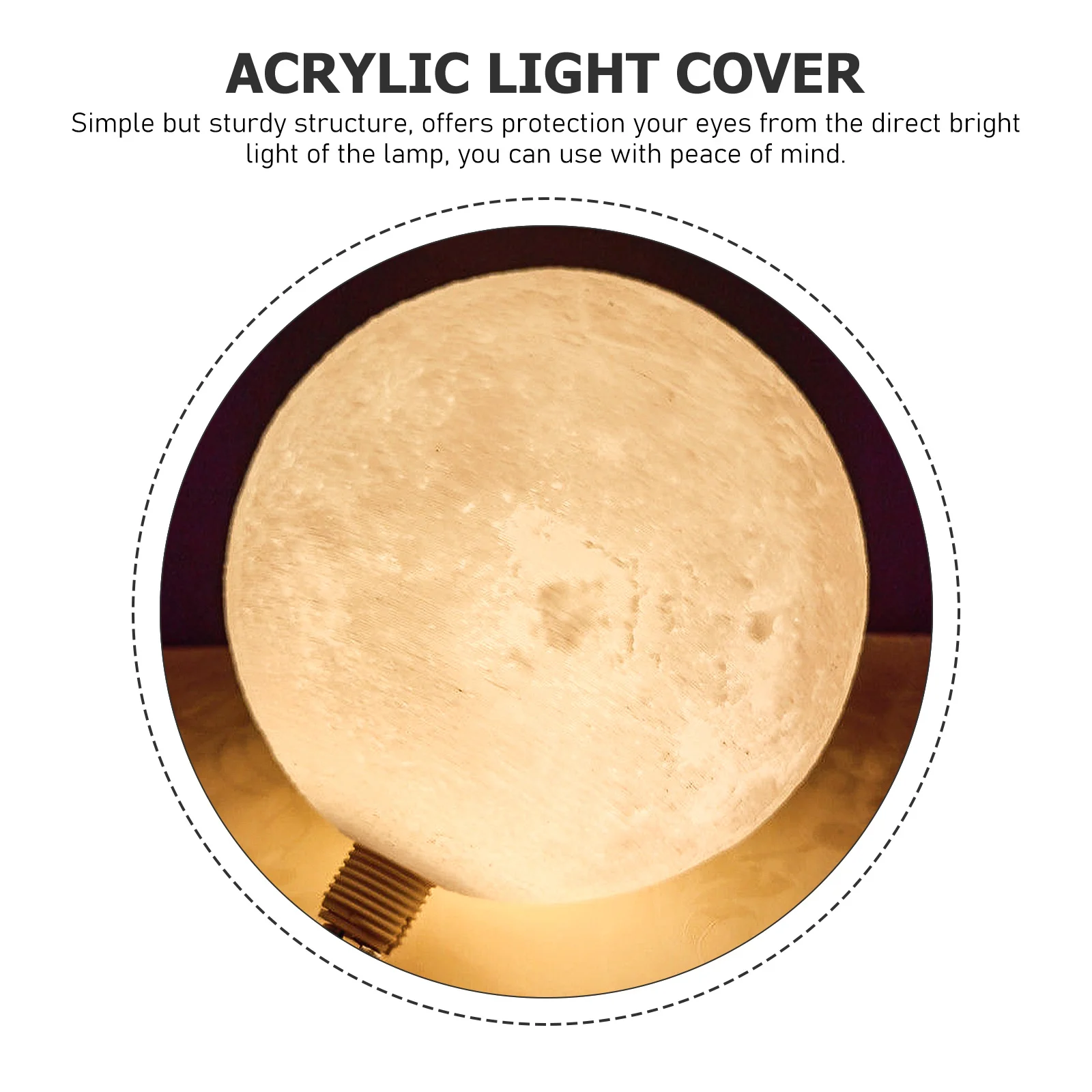 

Replacement Lamp Shade Acrylic Light Cover Ball Design for Bedroom Living Room Hotel Decorative Recessed Light Covers