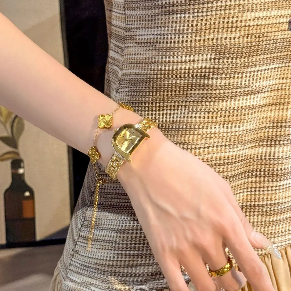 New Design, Lightweight And Luxurious Small Watch, 2026 Wristwatch, A Creative Gift For Women, Women'S Luxury Watch.