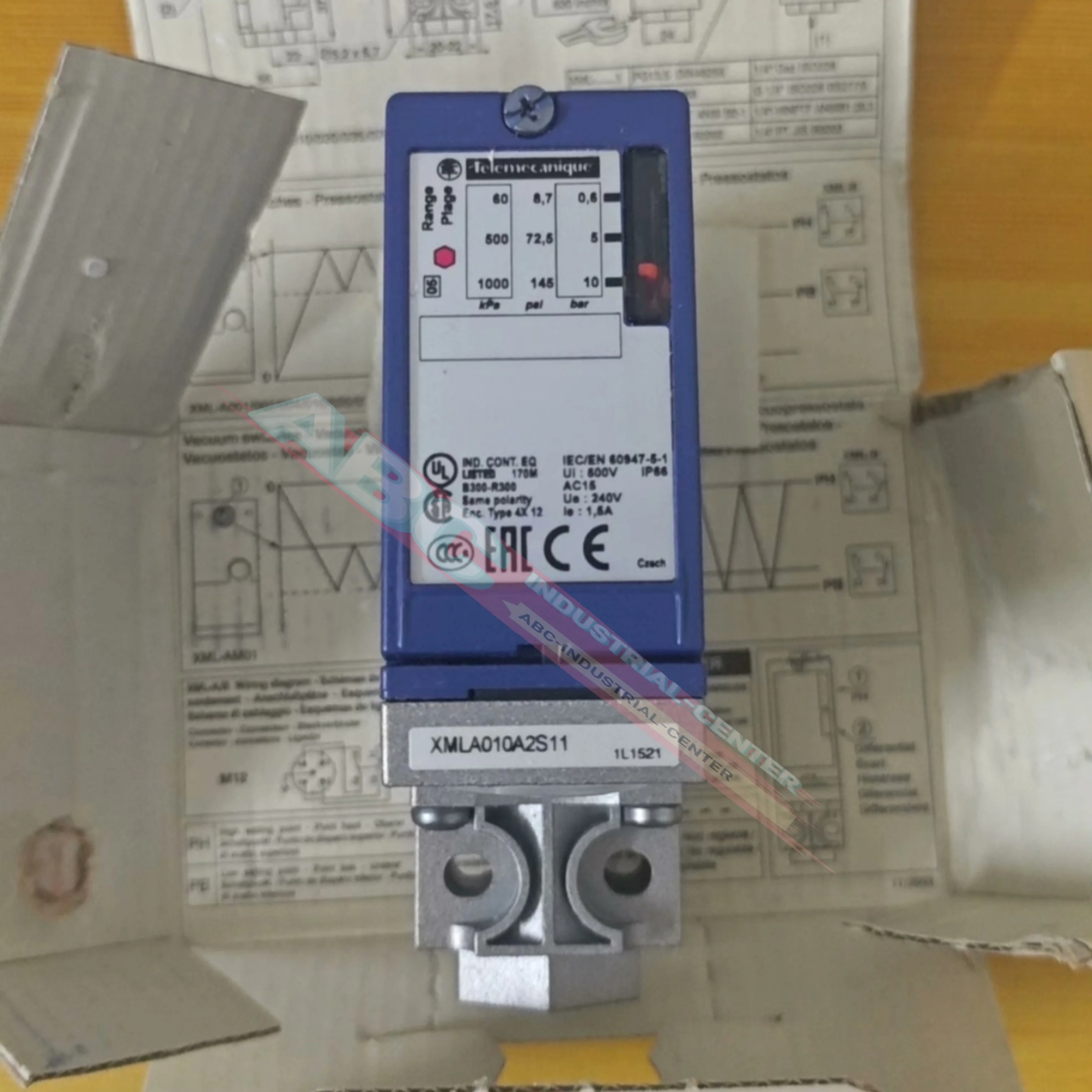 

Датчик давления XMLA010A2S11 XMLA020A2S11 0.7-20 бар, 100% новый