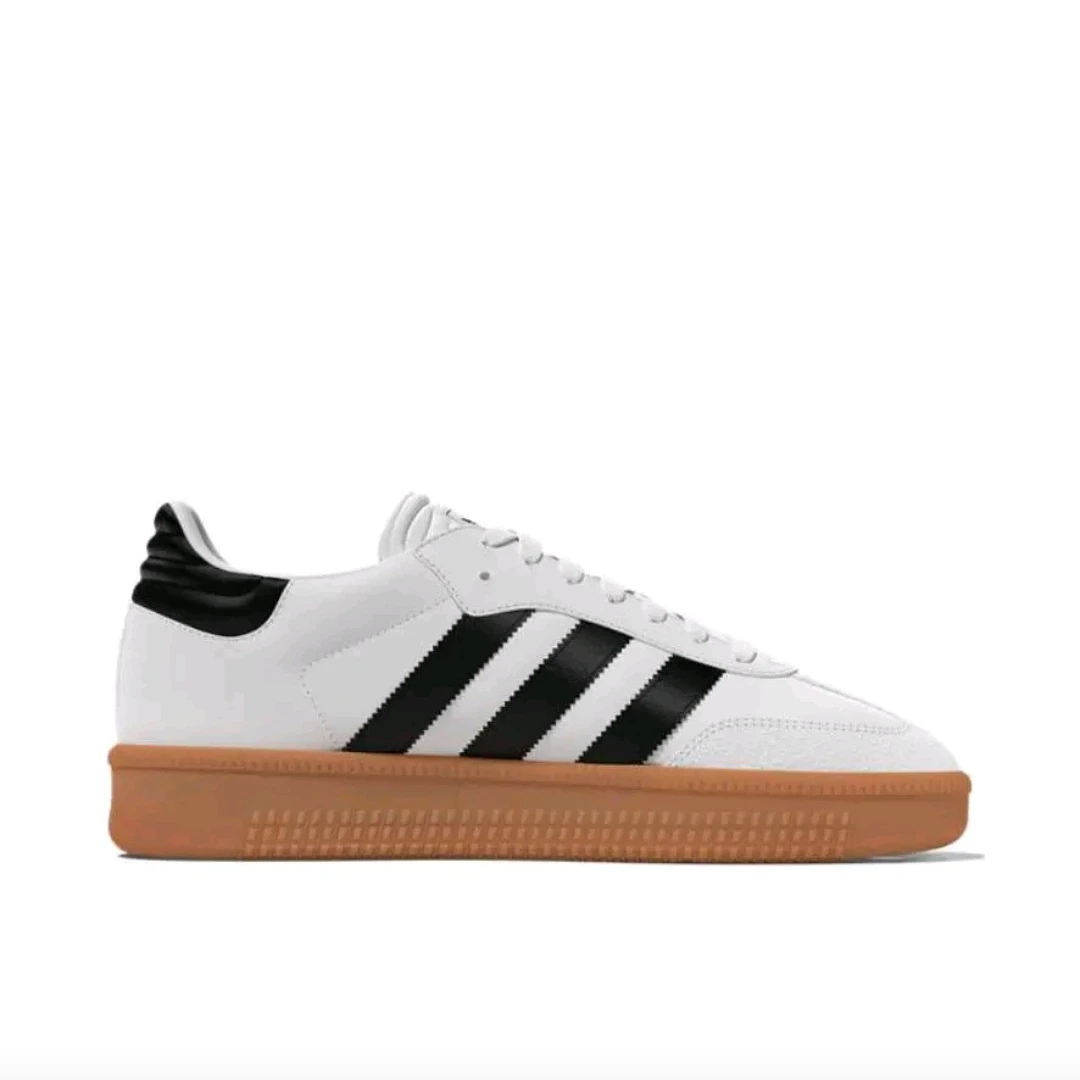 

Adidas Samba XLG Men's and Women's Skateboarding Shoes, Lightweight, Anti-slip Sneakers, White/Black