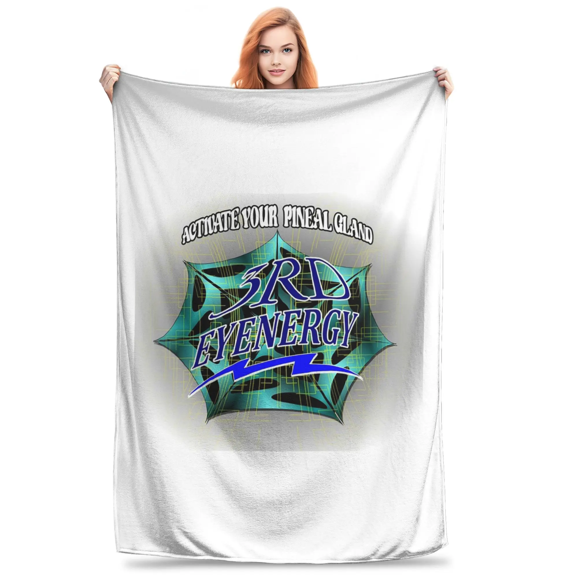 

Копия одеяла 3rdeyenergy, портативное флисовое одеяло для дивана, постельные принадлежности для дивана, уличные пледы, покрывало, одеяло