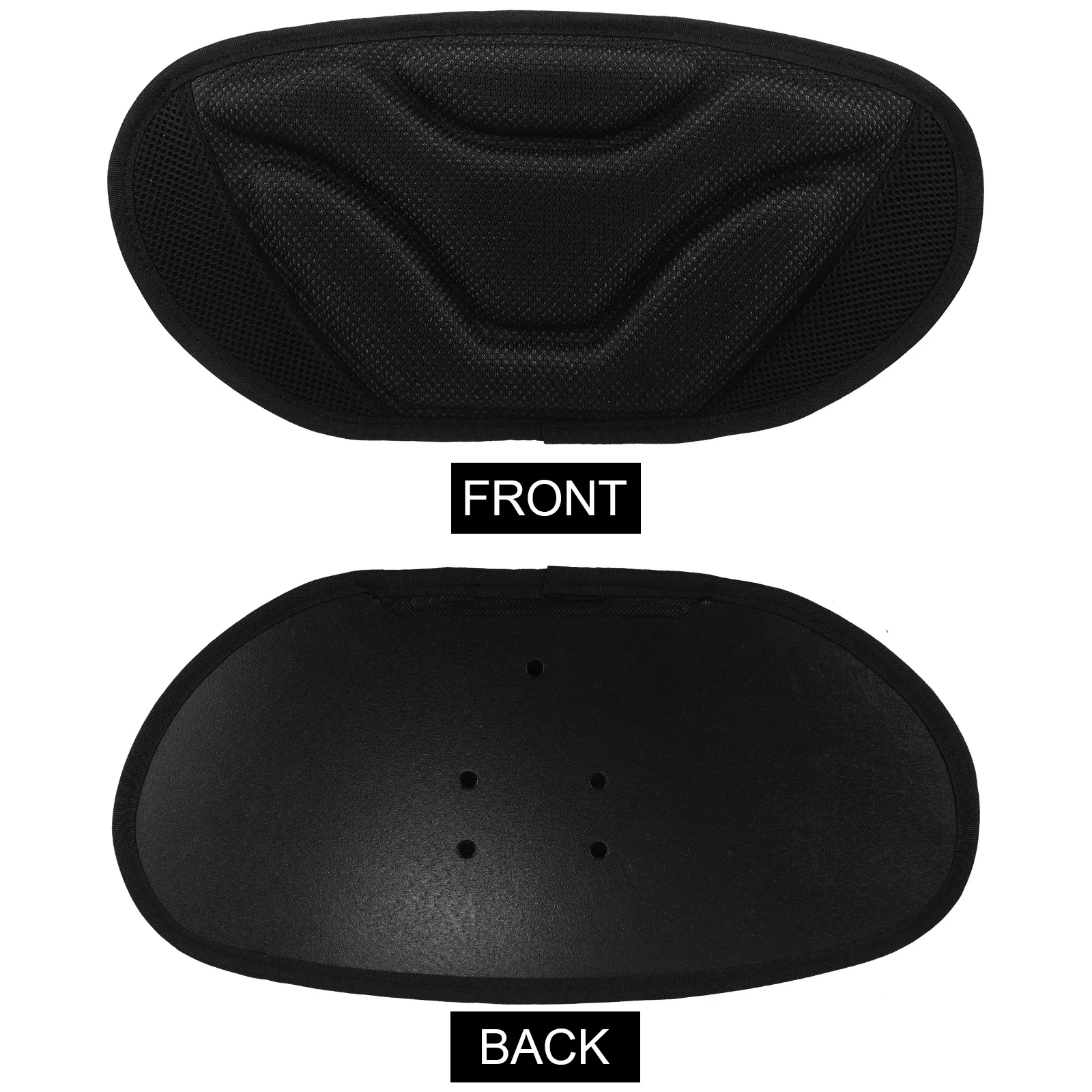 

Kayak Backrest Black EVA Comfortable Backrest Pad for Single Person Outdoor Kayaks Comfort Support Accessories