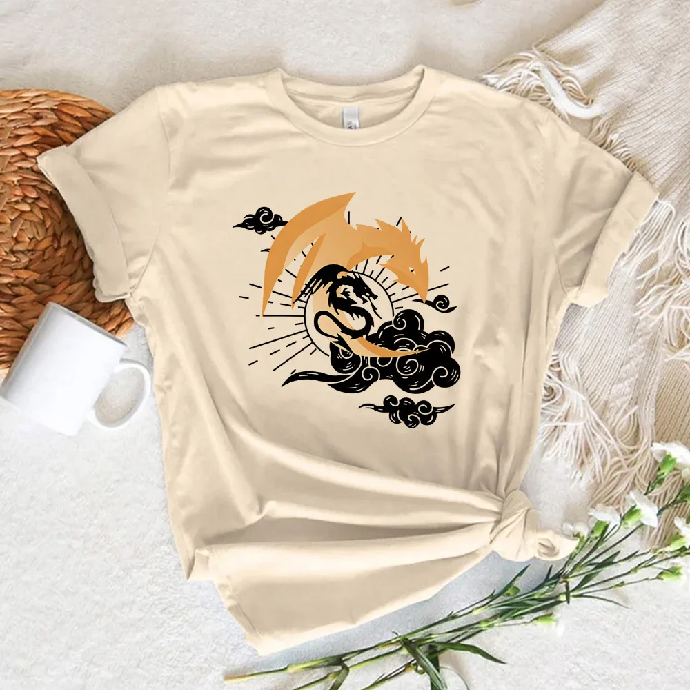 

Fourth Wing Tee women manga comic designer tshirt female comic clothing