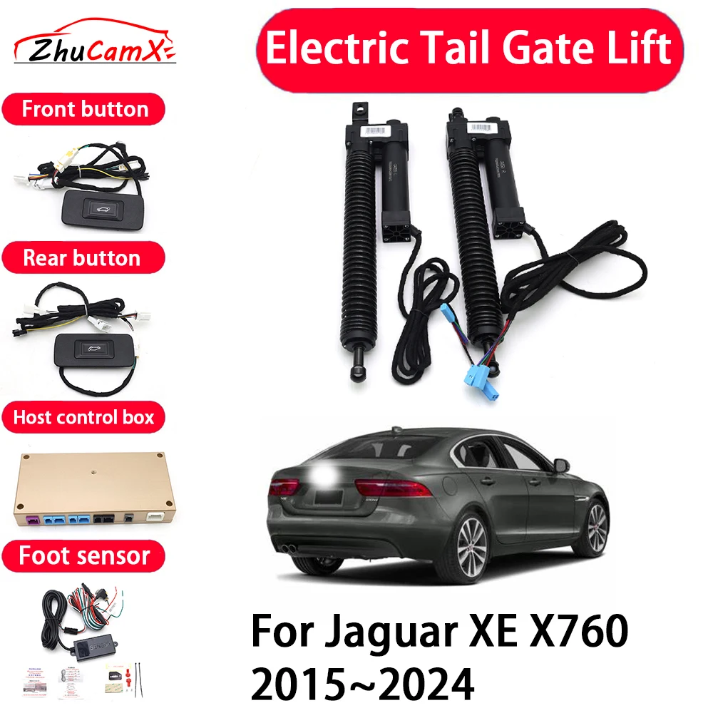 ZhuCamX Car Automatic Electric Tail Gate Lift Tailgate Assist System for Jaguar XE X760 2015–2024
