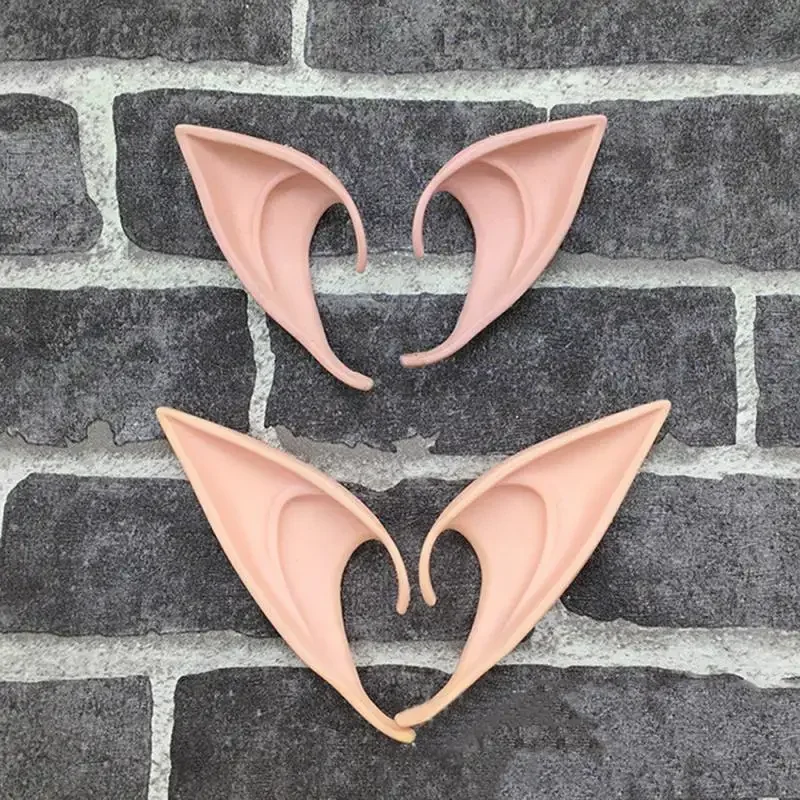 

Fairy Elf Ears Cosplay Costume Accessories Halloween Photo Props Adult Kids Supply