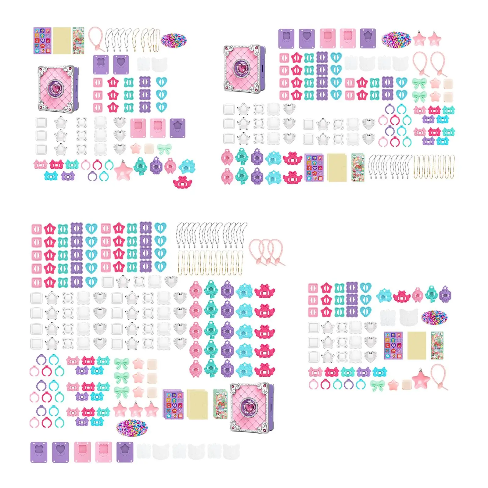 Handmade Creative 3D Sticker Machine Educational Little Jewelry Designer Set