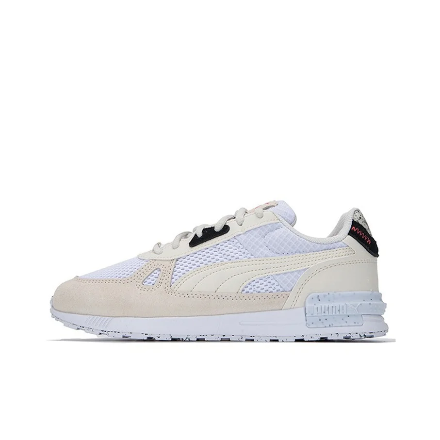PUMA Graviton Pro Casual Shoes Unisex Low Top White/Gray 383841-01