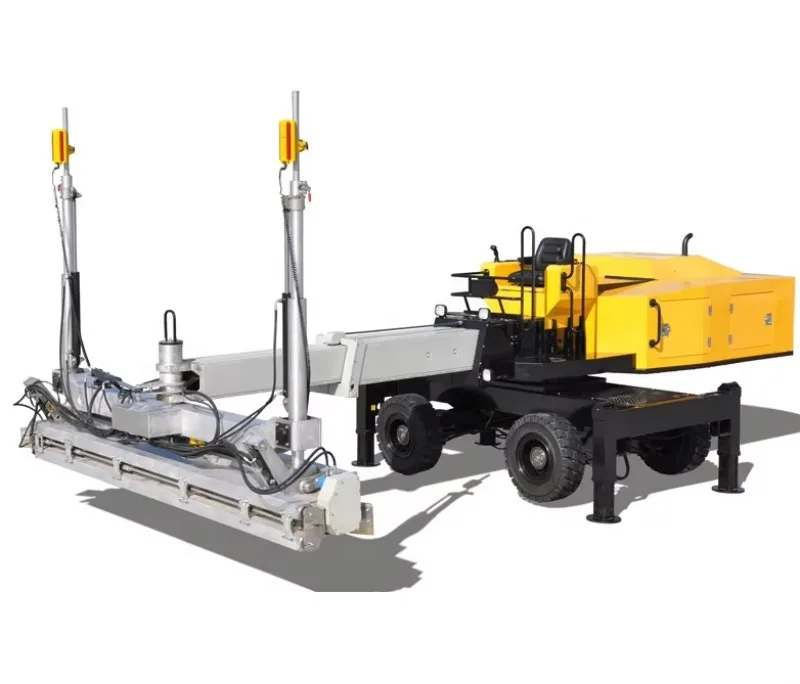 Concrete Laser Screed Machine Floor Leveling Robot Vibratory Fully Polishing Automatic Laser Level Screed Concrete Laser Screed