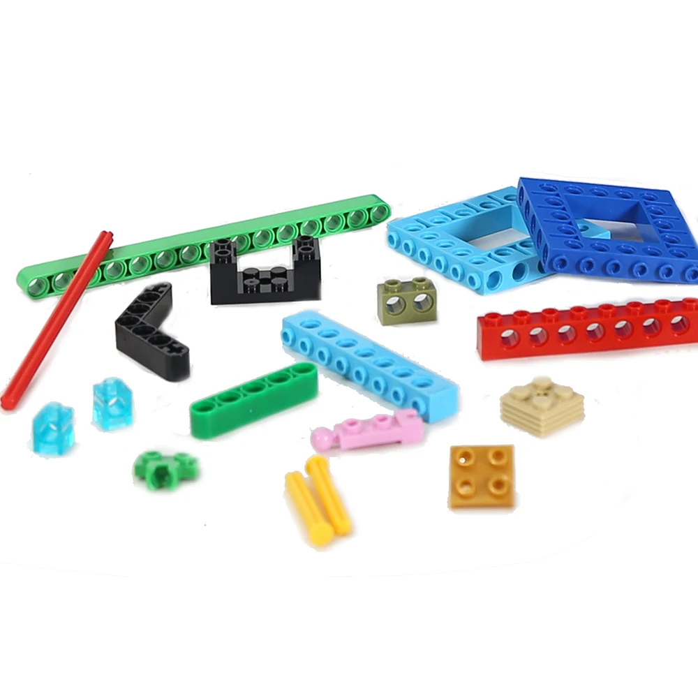 

500g Random 400+pcs MOC Technical Parts Accessories Building Blocks Technology 14704 32449 41239 32532 Bricks Toy for Children