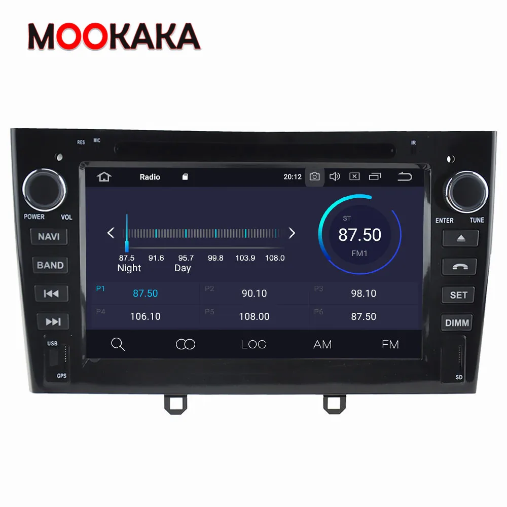 Wireless Carplay For Peugeot 408 2007-2010 Car Intelligent Systems Radio Android Auto Multimedia Player GPS Navi Stereo Screen
