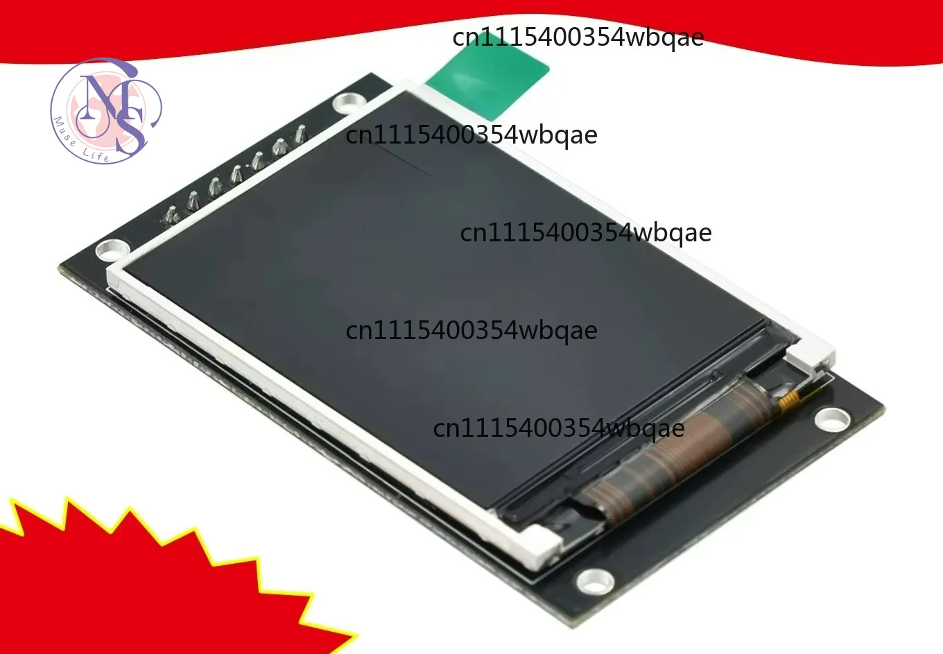 2.0 Inch ST7789V TFT LCD Module 240x320 Serial Display Screen