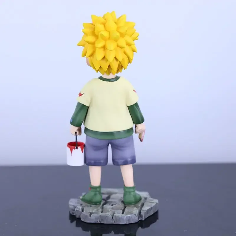 Anime Naruto Figur Kid Uzumaki Naruto Actionfigur Kindheitsstatue 16 cm PVC Sammlung Figur Modell Spielzeug für Geburtstagsgeschenk