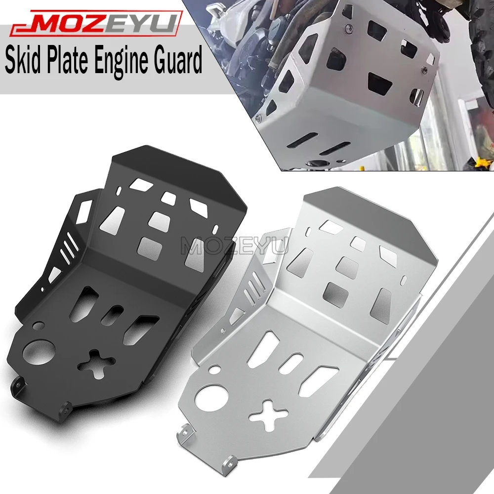 

MOZEYU 2026 Engine Cover For Loncin VOGE 300 Rally 300GY 2023-2025 300Rally Chassis Under Guard Skid Plate Belly Pan Protector