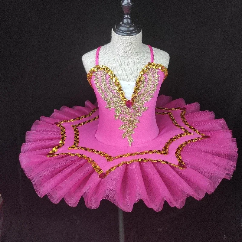 

Ballet Tutu For Child Girls Adulto Dance Clothing Kids Tutu Ballet Costumes Leotards Ballet Dress Pancake Ballerina Dance dress