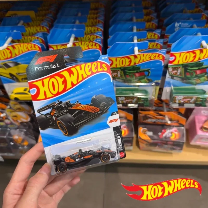

Оригинальный чехол Hot Wheels 1/64 Mainline Series 2026 B Mclaren Bugatti Porsche Ferrari, коллекционный автомобиль, игрушечный литой автомобиль C4982