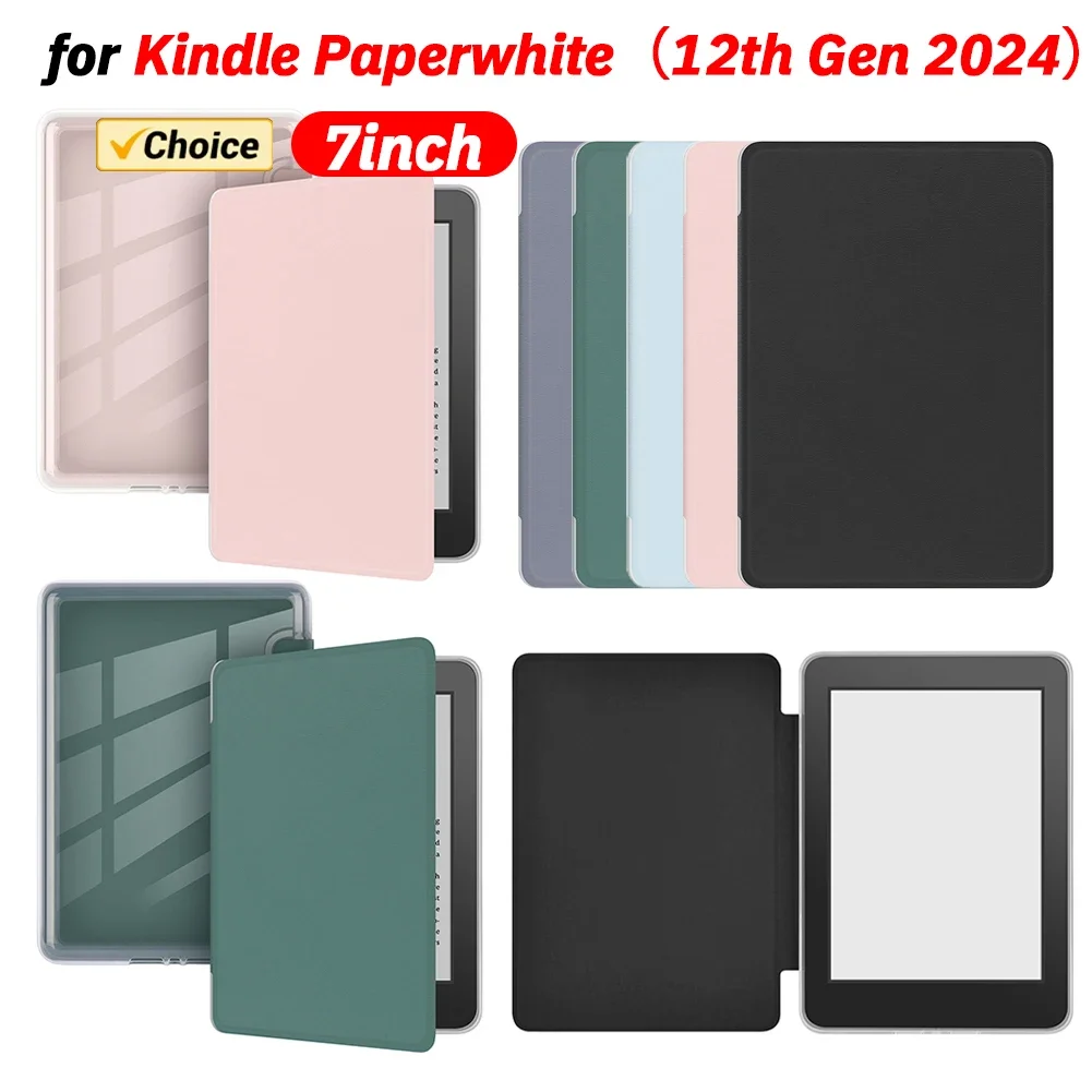 

Чехол для Kindle Paperwhite 12-го поколения 2024 Signature Edition 7-дюймовый акриловый чехол для Kindle Colorsoft Signature Edition