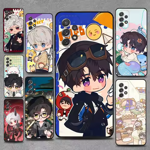 Love And D-Deepspace Sylus Phone Case For Samsung S25,S24,S21,S22,S23,S30,Ultra,S20,Plus,Fe,Lite,Note,10,9,5G Black Cover